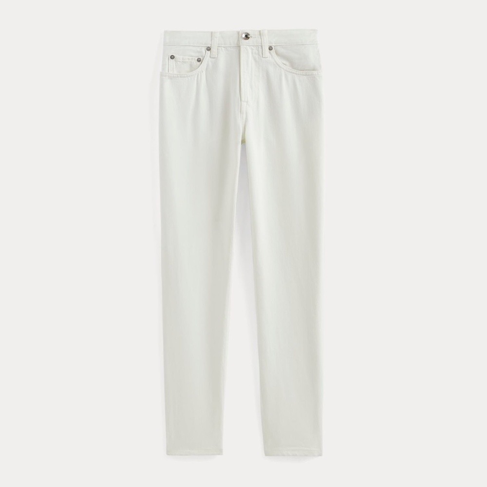 Everlane Women's Super-Soft Relaxed Jean in Bone White, Size 31, Denim
